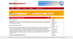 Desktop Screenshot of annuairesolaire.fr